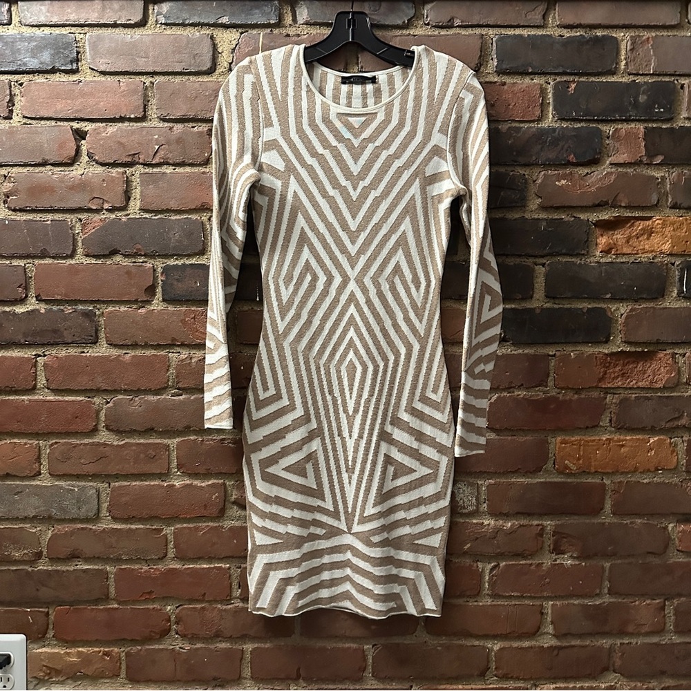 RVN | party dress nude / gold sparkle/ white -medium